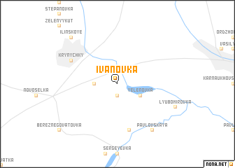 map of Ivanovka