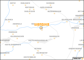 map of Ivanovka