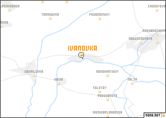 map of Ivanovka