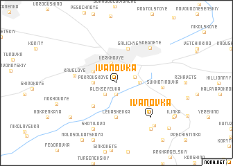 map of Ivanovka