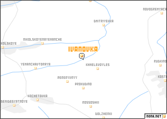 map of Ivanovka