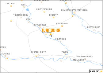 map of Ivanovka