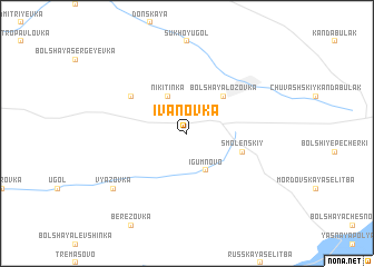 map of Ivanovka