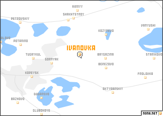 map of Ivanovka