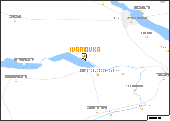 map of Ivanovka