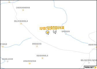 map of Ivanovka