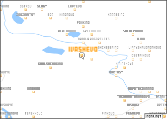 map of Ivashëvo