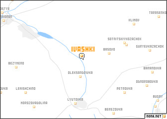 map of Ivashki