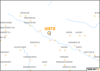 map of Ivato