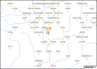 map of Iva