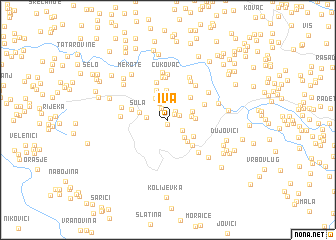 map of Iva
