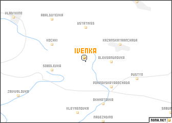 map of Ivenka