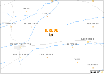 map of Ivkovo