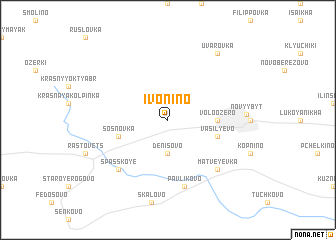 map of Ivonino