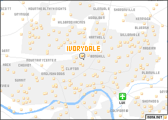 map of Ivorydale