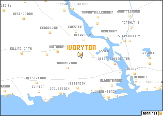map of Ivoryton
