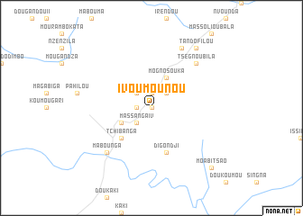 map of Ivoumounou