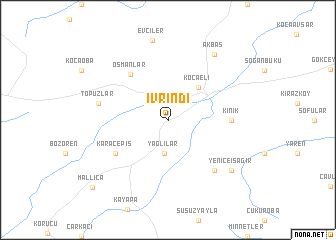 map of İvrindi