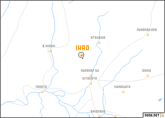 map of Iwao