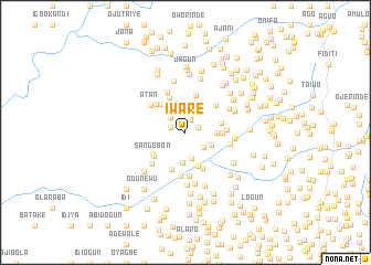 map of Iware