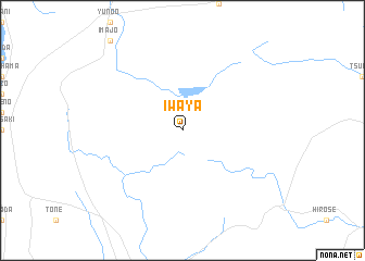 map of Iwaya