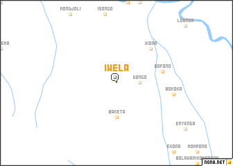 map of Iwela