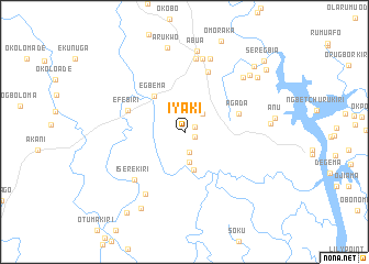 map of Iyaki