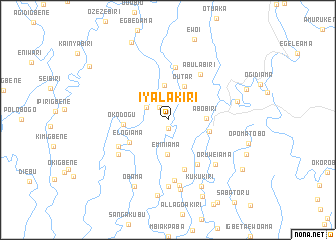 map of Iyalakiri