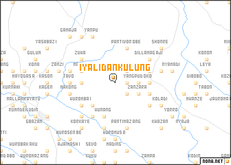 map of Iyali Dankulung