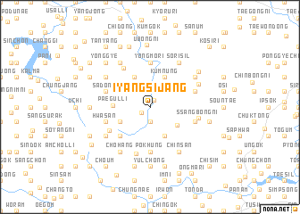 map of Iyangsijang