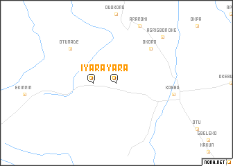 map of Iyara