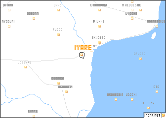 map of Iyare