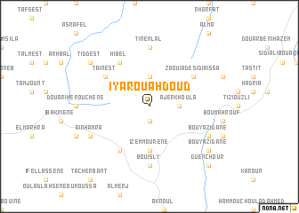 map of Iyârouâhdoûd