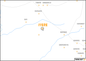 map of Iyere