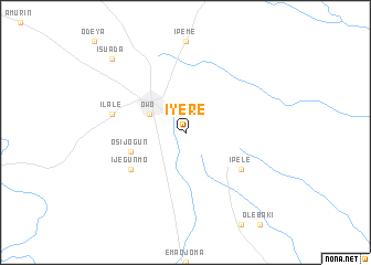 map of Iyere