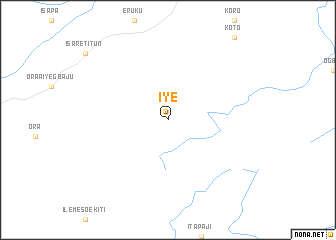 map of Iye