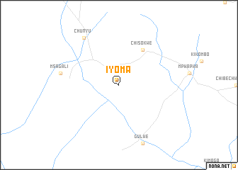 map of Iyoma