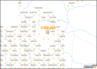 map of Iyorjar