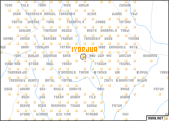 map of Iyorjua