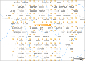 map of Iyornongo