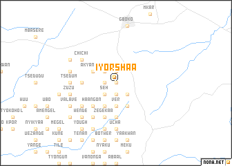 map of Iyorshaa