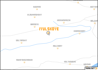 map of Iyul\