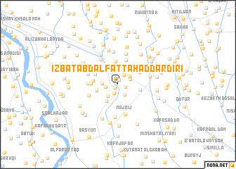 map of ‘Izbat ‘Abd al Fattāḩ ad Dardīrī