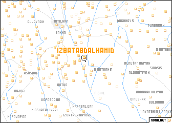 map of ‘Izbat ‘Abd al Ḩamīd