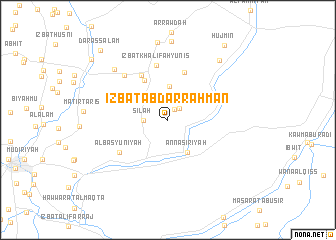 map of ‘Izbat ‘Abd ar Raḩmān