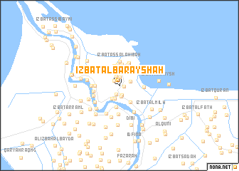 map of ‘Izbat al Barayshah