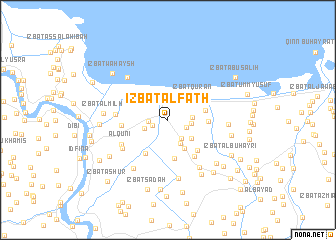 map of ‘Izbat al Fatḩ