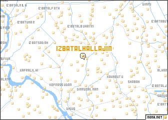 map of ‘Izbat al Ḩallājīn