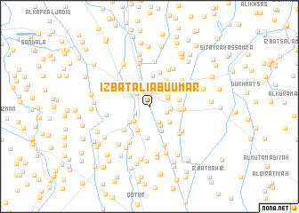 map of ‘Izbat ‘Alī Abū ‘Umar