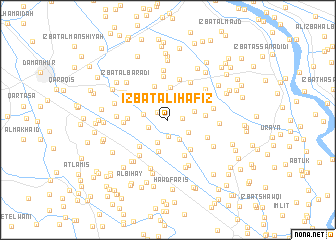 map of ‘Izbat ‘Alī Ḩāfiz̧